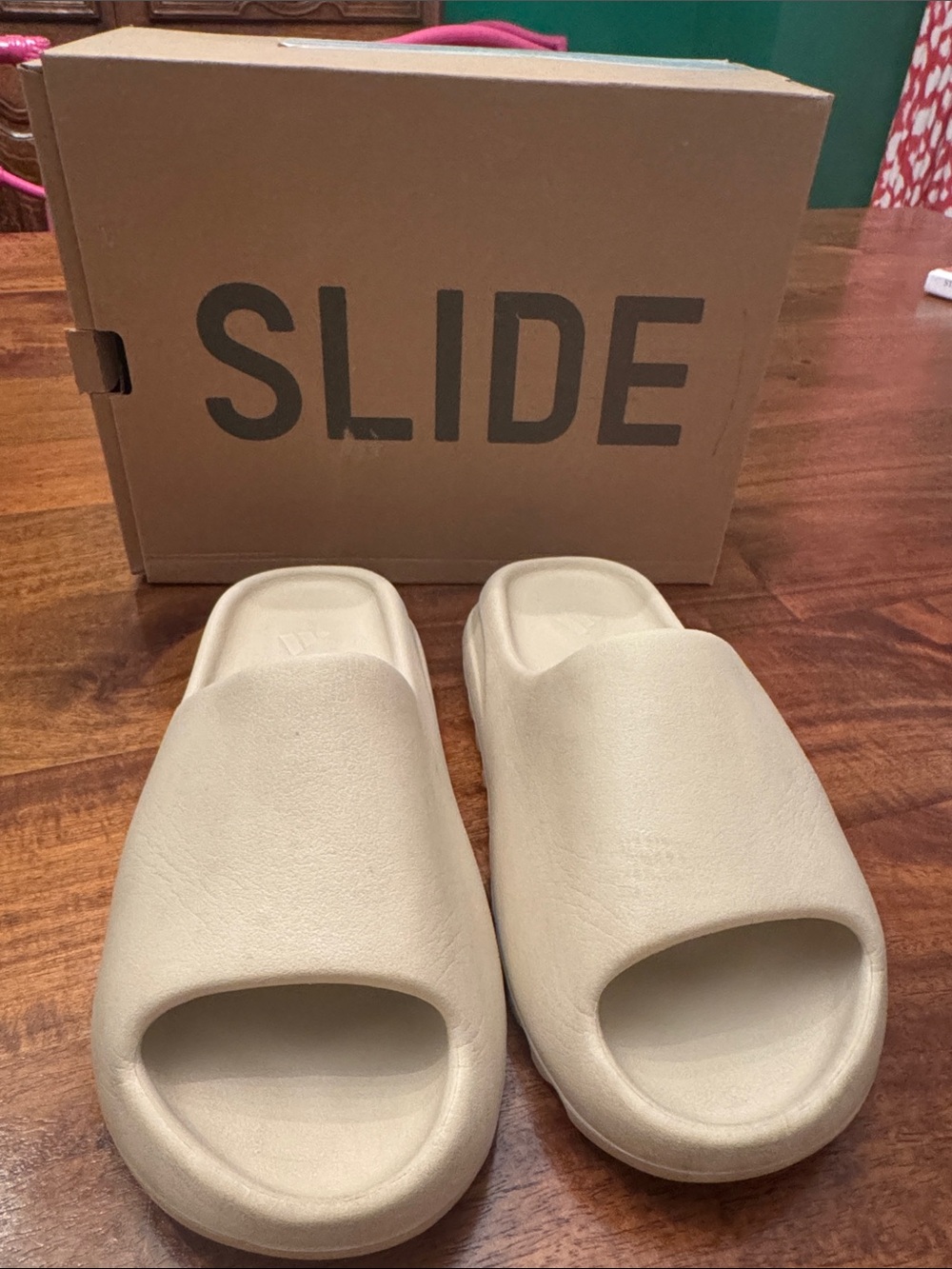 Yeezy Adidas Neutral Beige Slides Size UK7 / US Mens 8